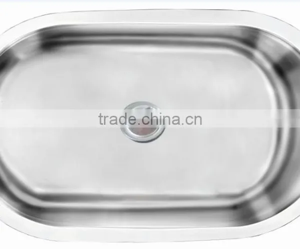 Yacht,Boat,Train and Public Mobile Toilet Used Stainless Steel Elliptical Hand Wash Basin Kitchen Sink GR-Y589 photo-6
