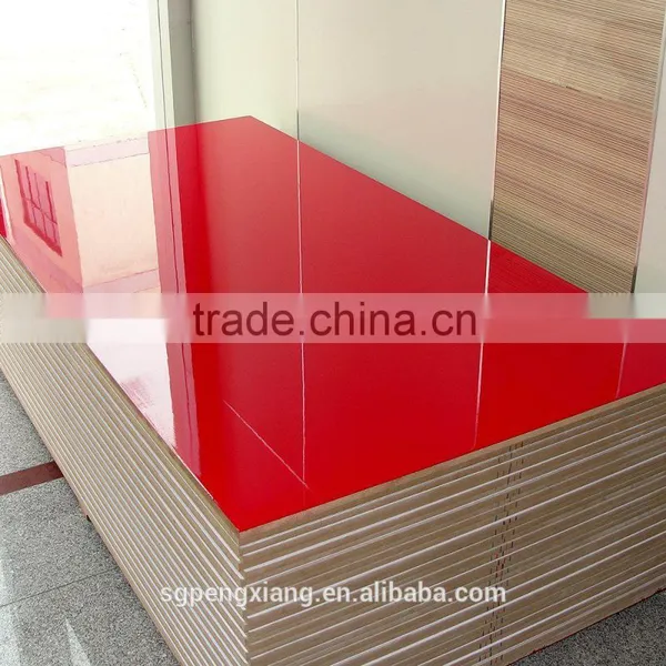 Customized UV Melamine MDF Board For Wood Furnitures photo-5