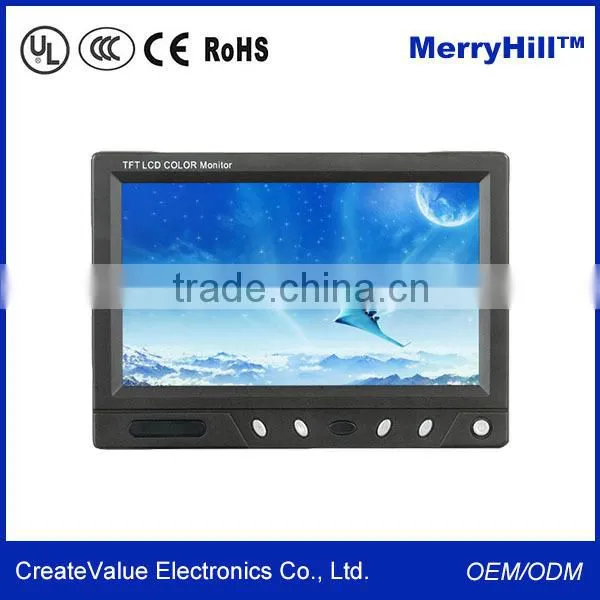 3G WIFI Android Touch Screen 15/ 17/ 18.5/ 19/ 22 Inch USB Powered 24V Bus Coach LCD Monitor photo-4