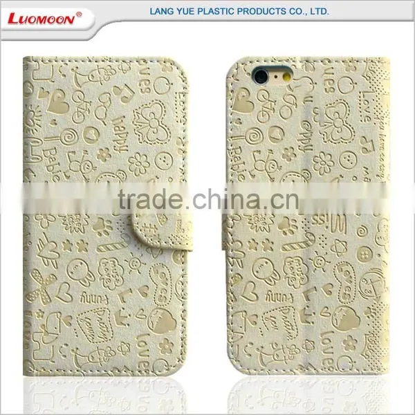 Hot Selling Genuine Leather Wholesale Cell Phone Case for Iphone 6s 7 5 4 se c Plus photo-3