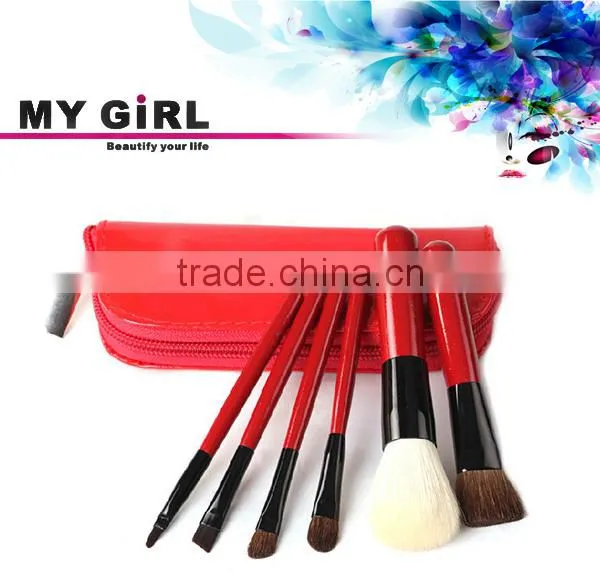 MY GIRL Hot Selling Cosmetic Brush Profession Makeup Brush Low Price Packaging With Sexy Small Bag Cosmetic Brush Set photo-2