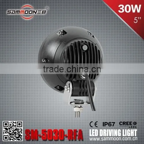 5 Inch 30W Round LED Driving Light Work Light With Cree Chip Fog Light photo-6