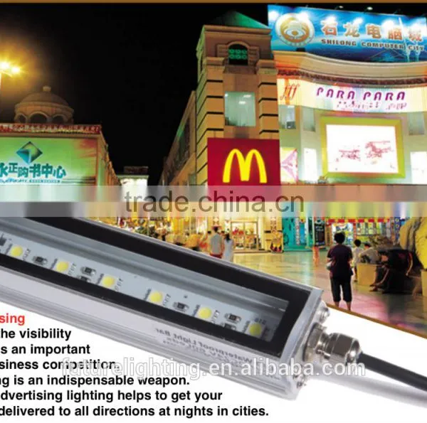 Waterproof 15w RGB Color SMD5050 Landscape Lighting Linear Led Strip Light Bar photo-3