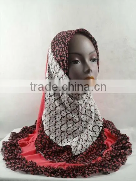 Floral Print New Muslim Hijab Scarves
