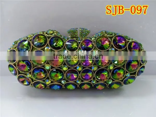 Hot Selling Crystal Handbag With Rhinestone in Excellent Appearance for Evening Party photo-6