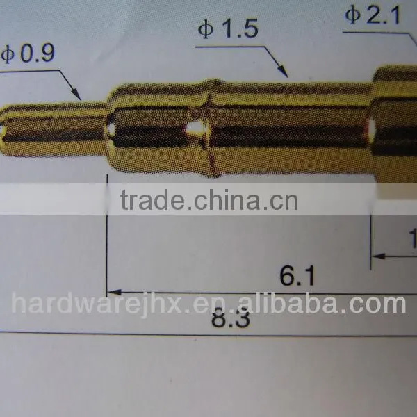 Customized 8pin Probe Plug Type Pogo Pin Magnetic Connector, Connector Probes With Shrapnel photo-4