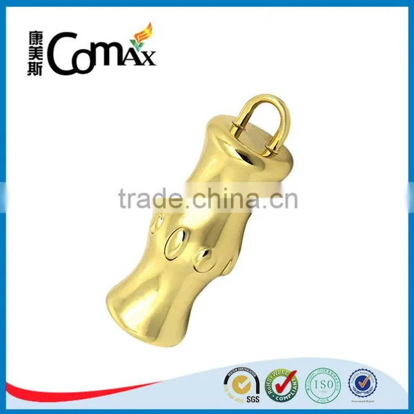 New Gourd Shape Metal Shiny Gold Zipper Puller Design photo-6