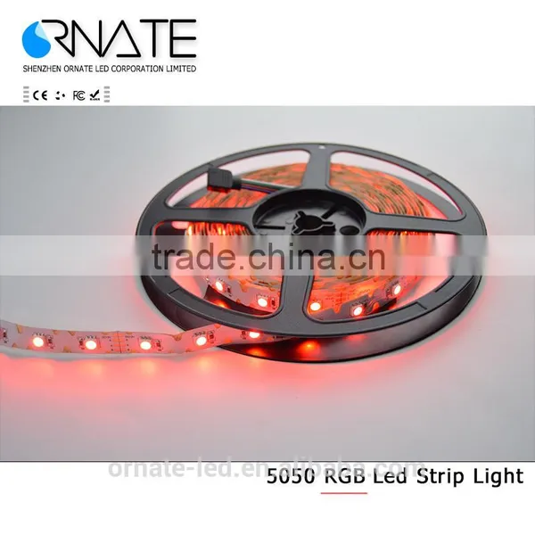 Hot Sale 5V 12V Waterproof/non-waterproof 5050 RGB LED Strip photo-2