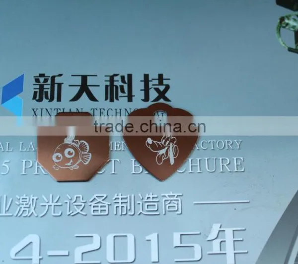 Dog Tag And Metal Sheet Fiber Laser Marking Machine Equipment 20W Price photo-2