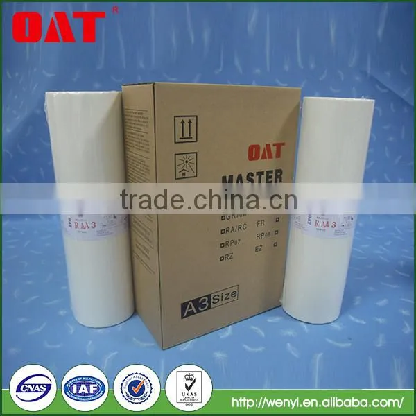 Compatible RA/RC A3 master for RC333 335 6300 duplicator