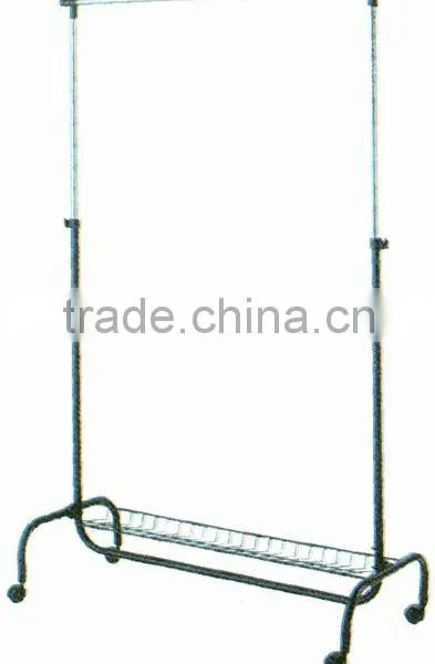 Steel removable and extensible clothes rack