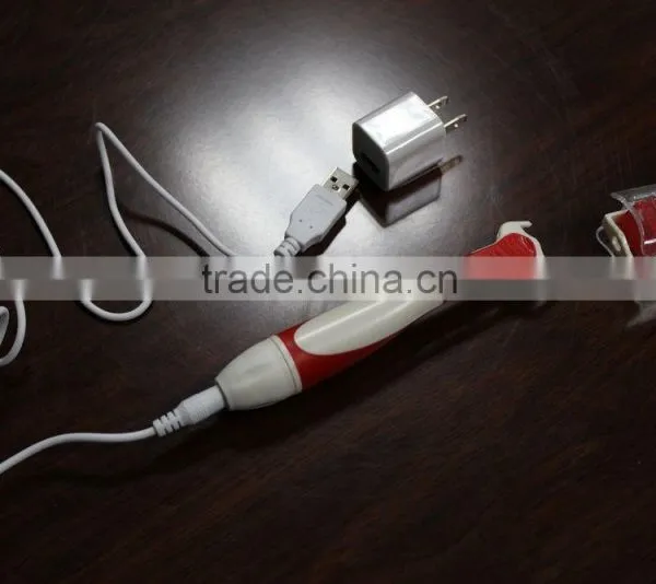 Power Line and Changeable Heads LED Light Microneedle Derma Rolling photo-3