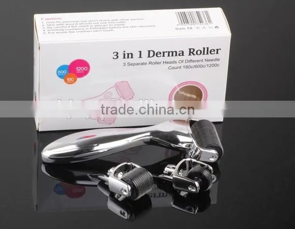 Newest 1200/600/180 Disk Needles Micro Derma Beauty Roller 3 In 1 photo-4