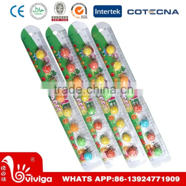 Small Chewing Gum Watermelon Shape With Ruler photo-3