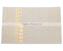 Hello Kitty Body Jewelry Extra Large Gold Body Paint Sheet Made in Japan photo-2