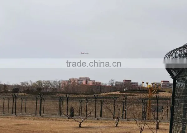 PVC Coated Anti-climbing Y Type Airport Razor Barbed Wire & Fence Panel photo-3