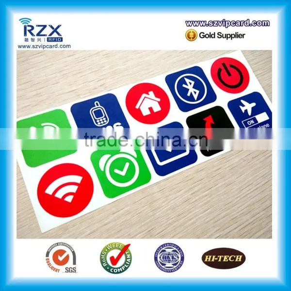 Cheap Price Free Sample NFC Chip Sticker Disposable RFID Tag photo-2