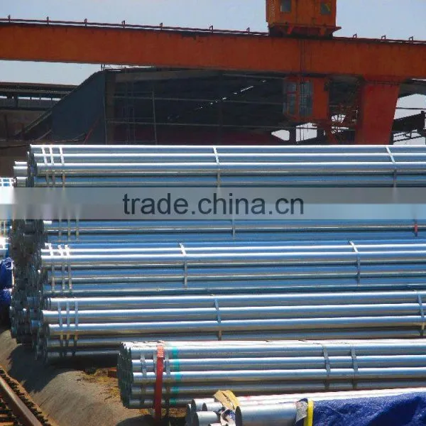 (SP004) 4 Inch Round Mild Steel Welded Hot Dipped Galvanized Steel Pipe photo-2