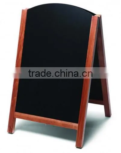 Wooden a Frame Chalk Board Sign Folding Sandwich Boards Signs