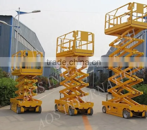 Hydraulic Self-propelled Electric Scissor Lift With Working Height 8m photo-5