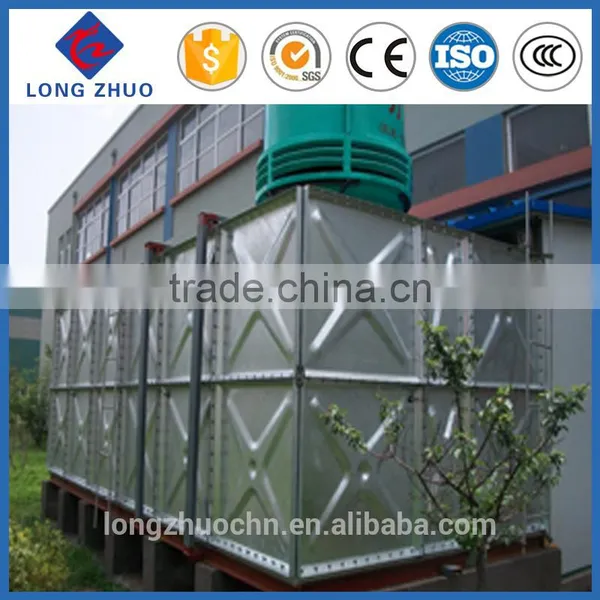 Factory Price Hot Dipped Galvanized Steel Pressure Storage Water Tank photo-5
