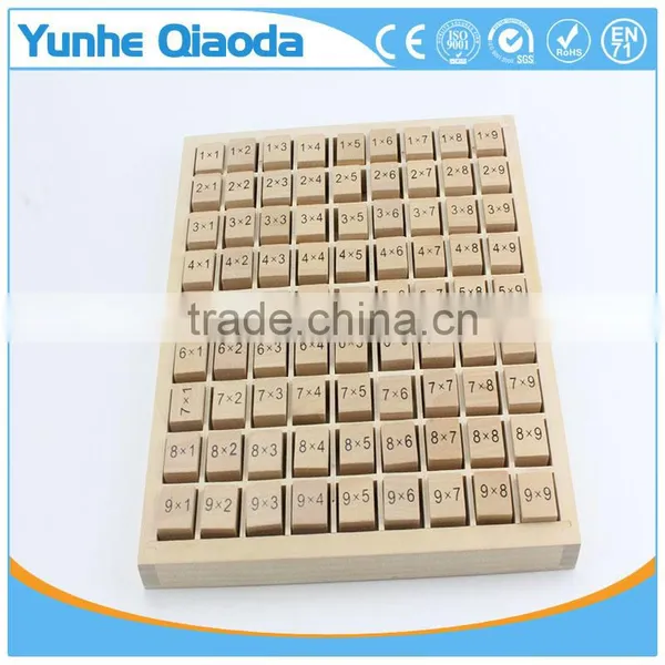 Early Learning Wooden Multiplication Table photo-3