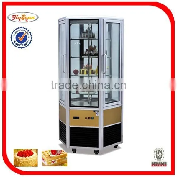 Luxury Free Standing Double Arc Cake Showcase CW-2000 0086-13632272289 photo-6