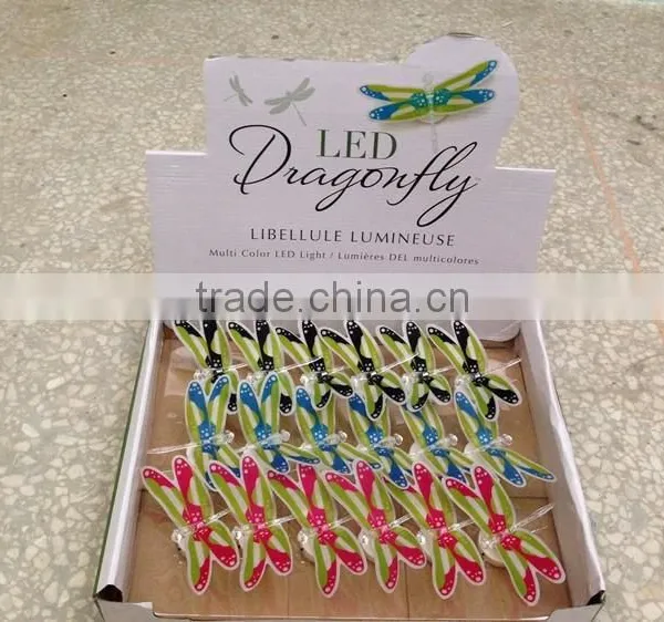 Led Fiber Optic Dragonfly Light Led Dragonfly Light Garden Decoration Dragonfly Light Spring Dragonfly Night Light photo-2
