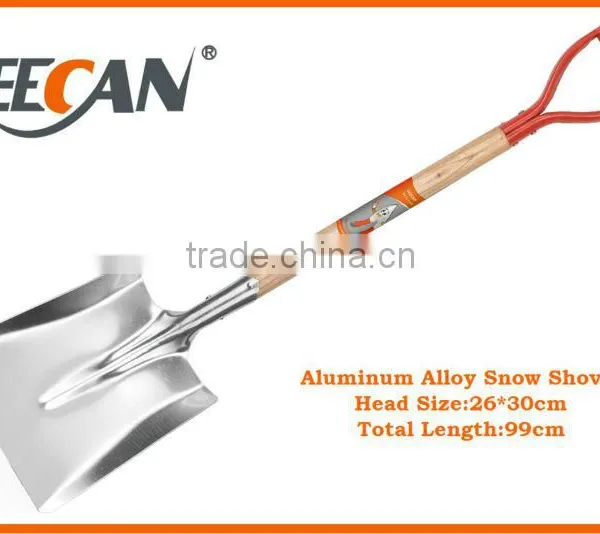 Stainless Steel Snow Shovel With Wooden Handle