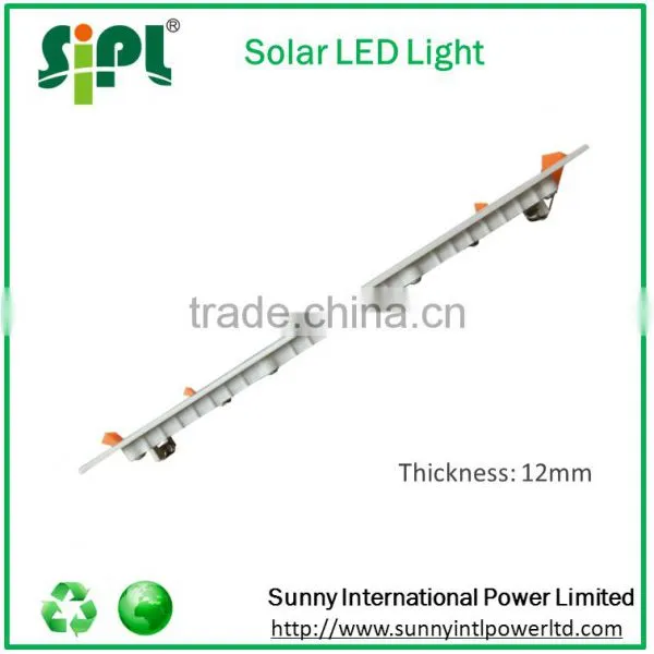 15W Solar Panel Green Power Indoor House Lighting Flat LED Panel Day & Night Light photo-5