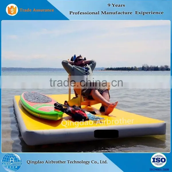 Multi-purpose Durable DWF Inflatable Floating Docks Pontoon for Sale photo-5