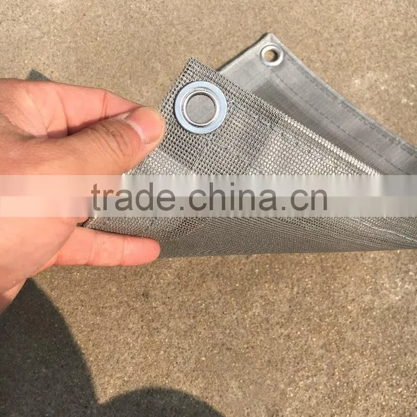 Flame Retardant PVC Mesh Sheet, High Tensile Safety Net photo-2