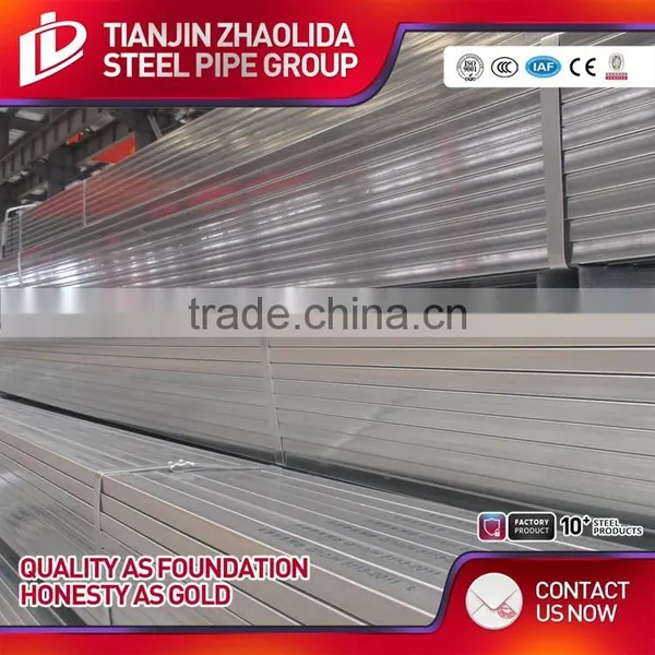 Cold Rolled Dia 10 mm - 101 mm Square Tubing Welded Galvanized With CE Certificate photo-2