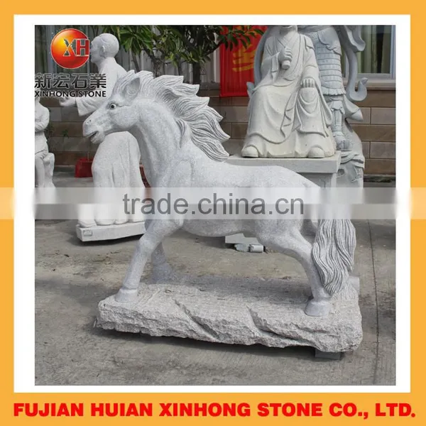 Natural Stone Horse Garden Small Statue With New Design photo-2