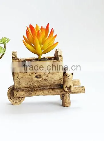 2016 Hot Sale Creative Succulent Planter Zakka Car Cartoon Resin Flower Pots photo-4