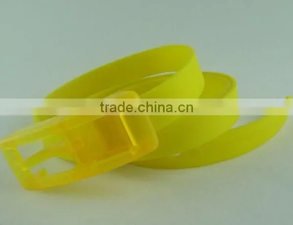 HOT SALE COLORFUL SILICONE BELT, RUBBER LADY BELT, ADULT BELT photo-5