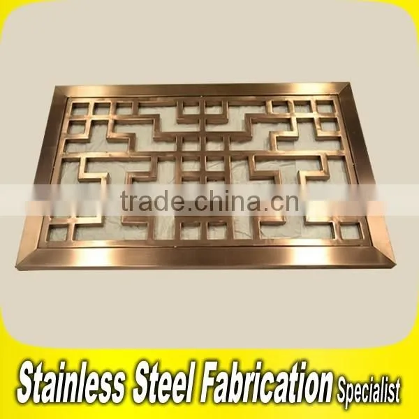 Customed Modern Stainless Steel Decorative Window Grill Design photo-2