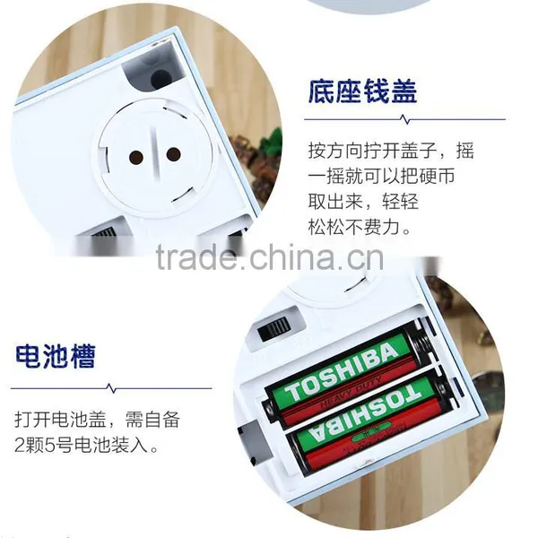 New Arrival Dinosaur Shape Saving Pot With Seven Music To Optional, Stealing Godzilla Saving Money Box For Decoration photo-4