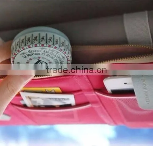Multi-functional Auto Car Clip Sunvisor Car Storage Bag photo-4
