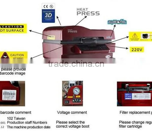 Mug Printing Machine 3D Sublimation Machine Digital Printing Machinery for Mugs photo-5