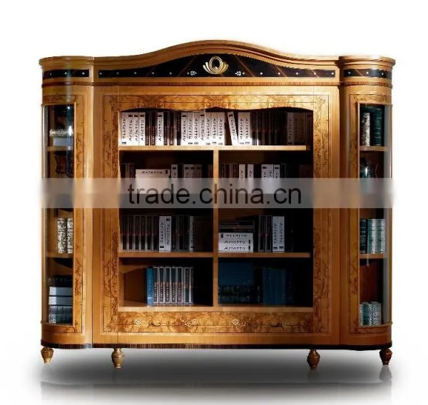 High End Luxury European Style Office Furniture Set for Villa Study Room - Classic Handmade Italian Style Office Desk BF11-02244 photo-3