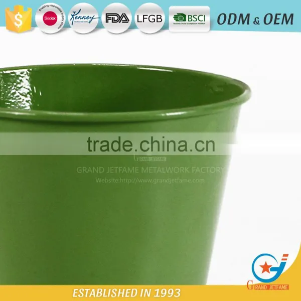 Garden Galvanized or Iron Giant Pots for Flower Galvanized Outdoor Metal Pots photo-5