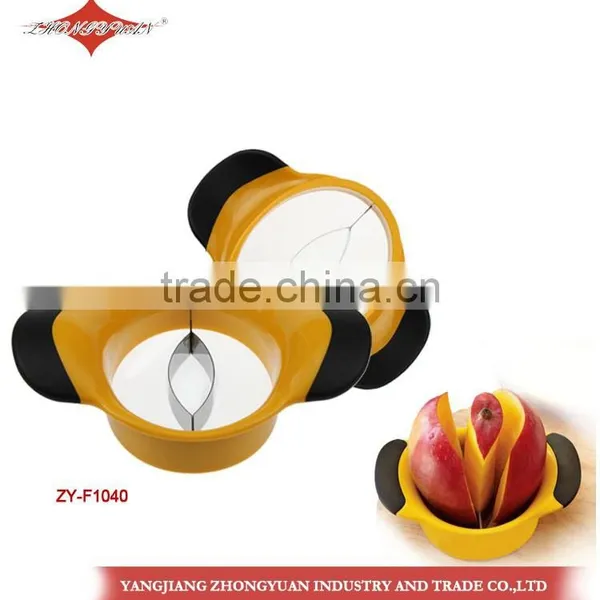 Stainless Steel Round Apple Peeler Corer Slicer With Good Grip photo-4