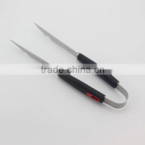 3-Piece BBQ Tools Stainless Steel Barbecue Grill Utensils Spatula Fork And Tong photo-6