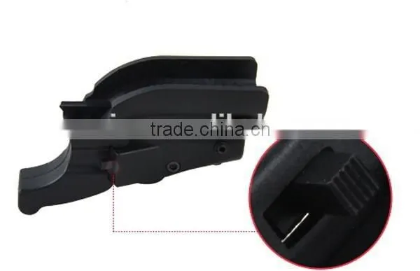 Tactical Red Dot 635nm Compact Rail Laser Sight Weaver for Gun Rifle Pistol (ES-BR-LS17R) photo-2