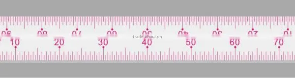 China Manufacture 1:4/1:5 Transplant Flexible Straight Plastic Sandwich Line Scale Ruler for Engineering Design#8502 photo-5