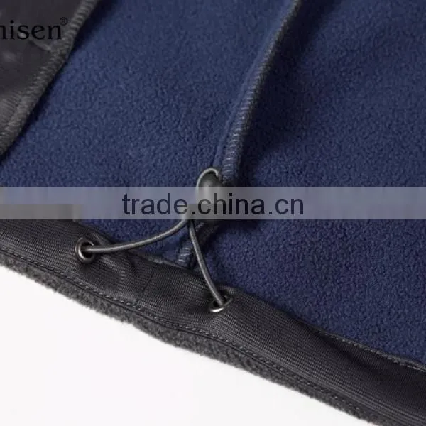 Custom Design Oem Factory Polar Fleece Men Fleece Jacket photo-3
