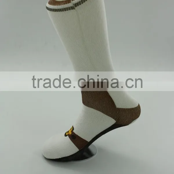 Men Polyester 3D Digital Printing Sublimation Socks Free Samples photo-2