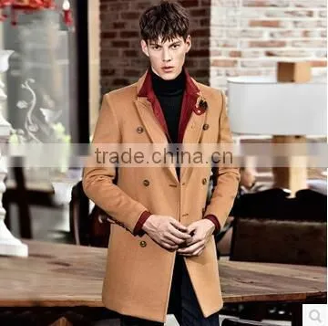Top Fashion 2015 Luxurious Wool Men Coat Latest Coat Designs photo-5
