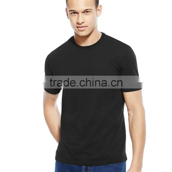 Soft Touch Black Plain t Shirt Men photo-2